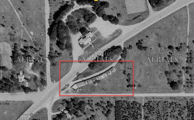 Blue Star Motel (Saugatuck Lodges) - 1976 (newer photo)